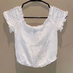 H&M white top